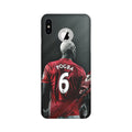 Pogba Case for iPhone Xs logo cut   (Design - 167)