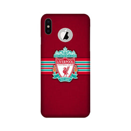 Liverpool Case for iPhone Xs logo cut (Design - 171)