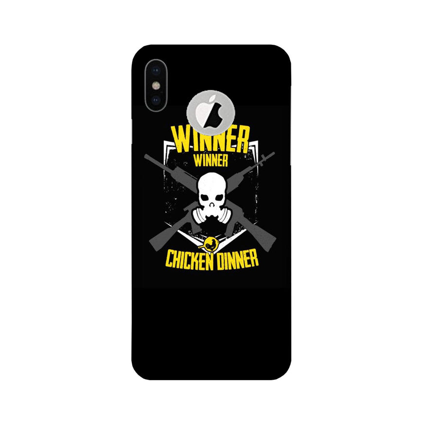 Winner Winner Chicken Dinner Case for iPhone Xs logo cut   (Design - 178)