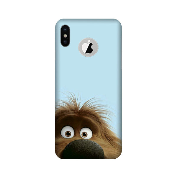 Cartoon Case for iPhone Xs logo cut  (Design - 184)