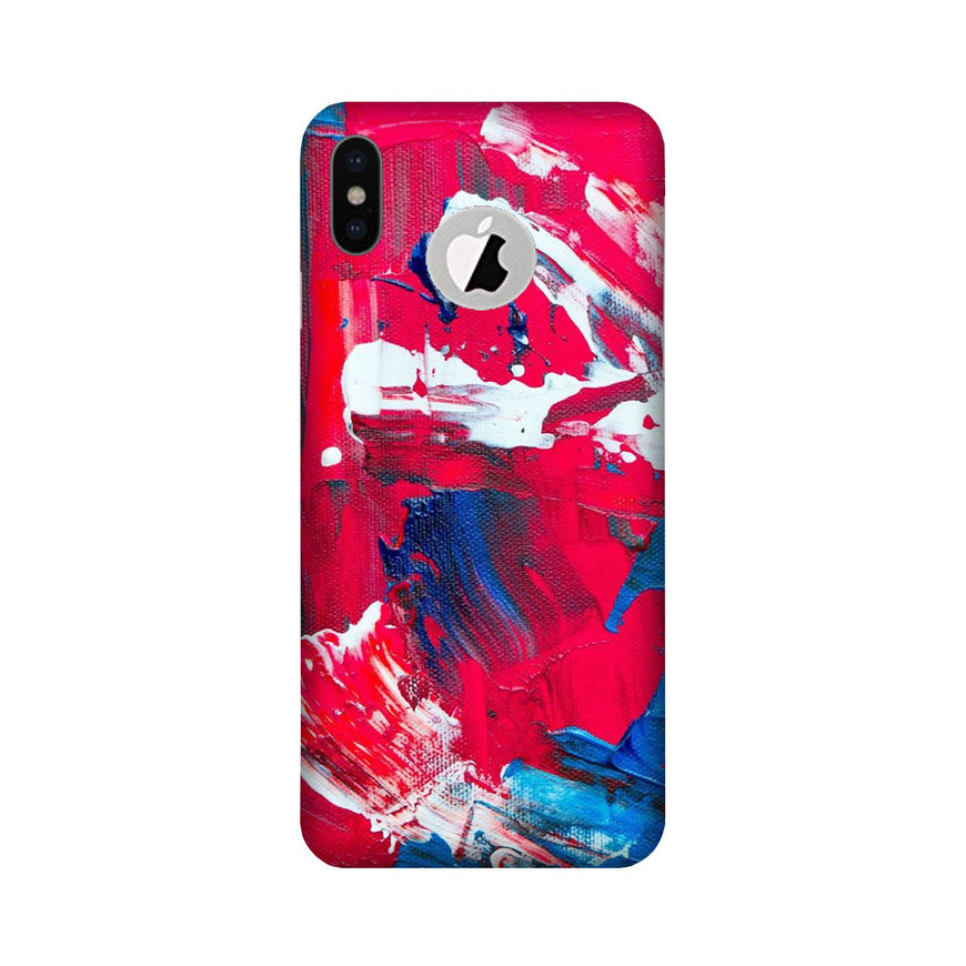 Modern Art Case for iPhone Xs logo cut  (Design No. 228)