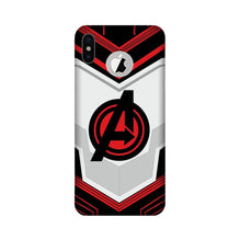 Avengers2 Mobile Back Case for iPhone Xs logo cut  (Design - 255)