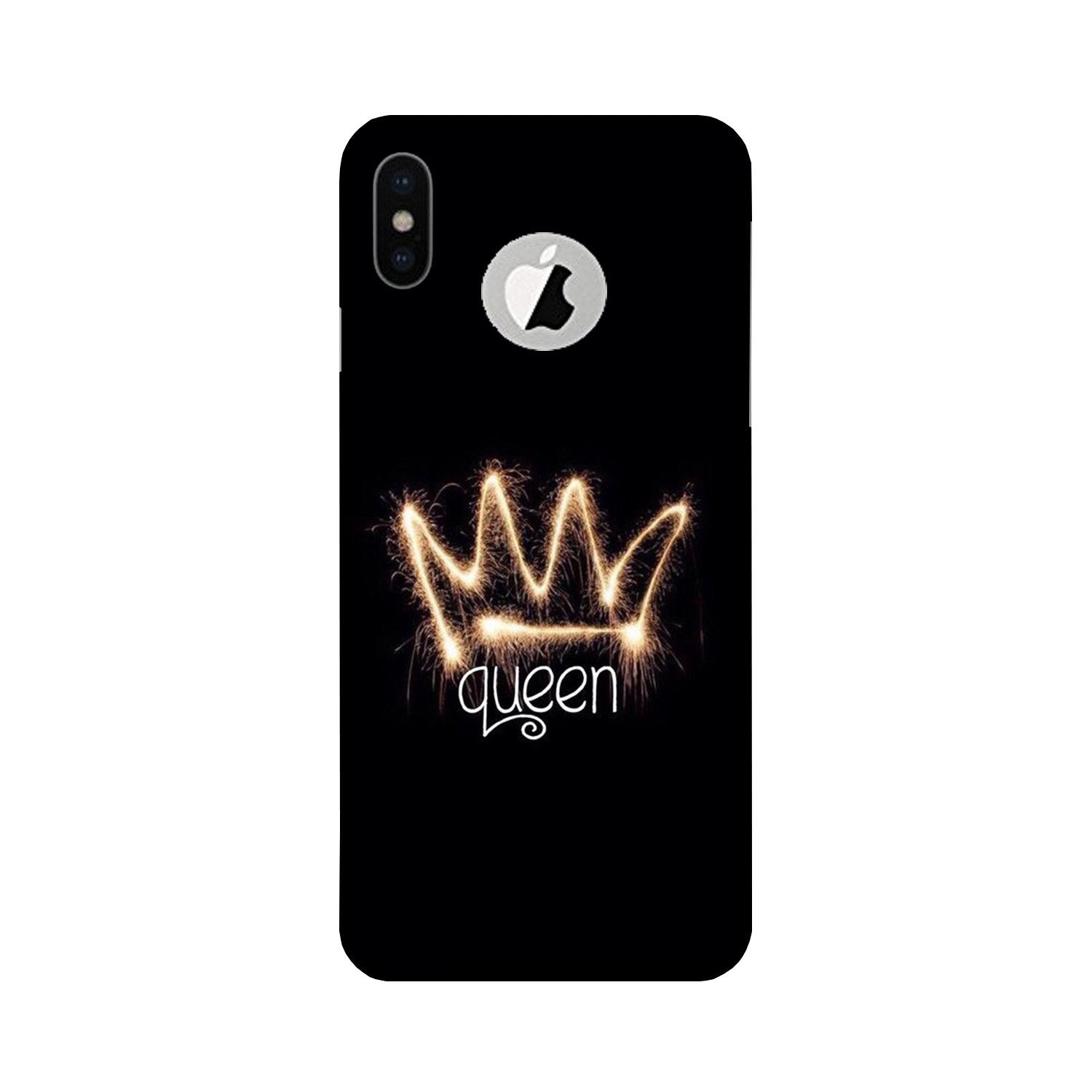 Queen Case for iPhone Xs logo cut  (Design No. 270)