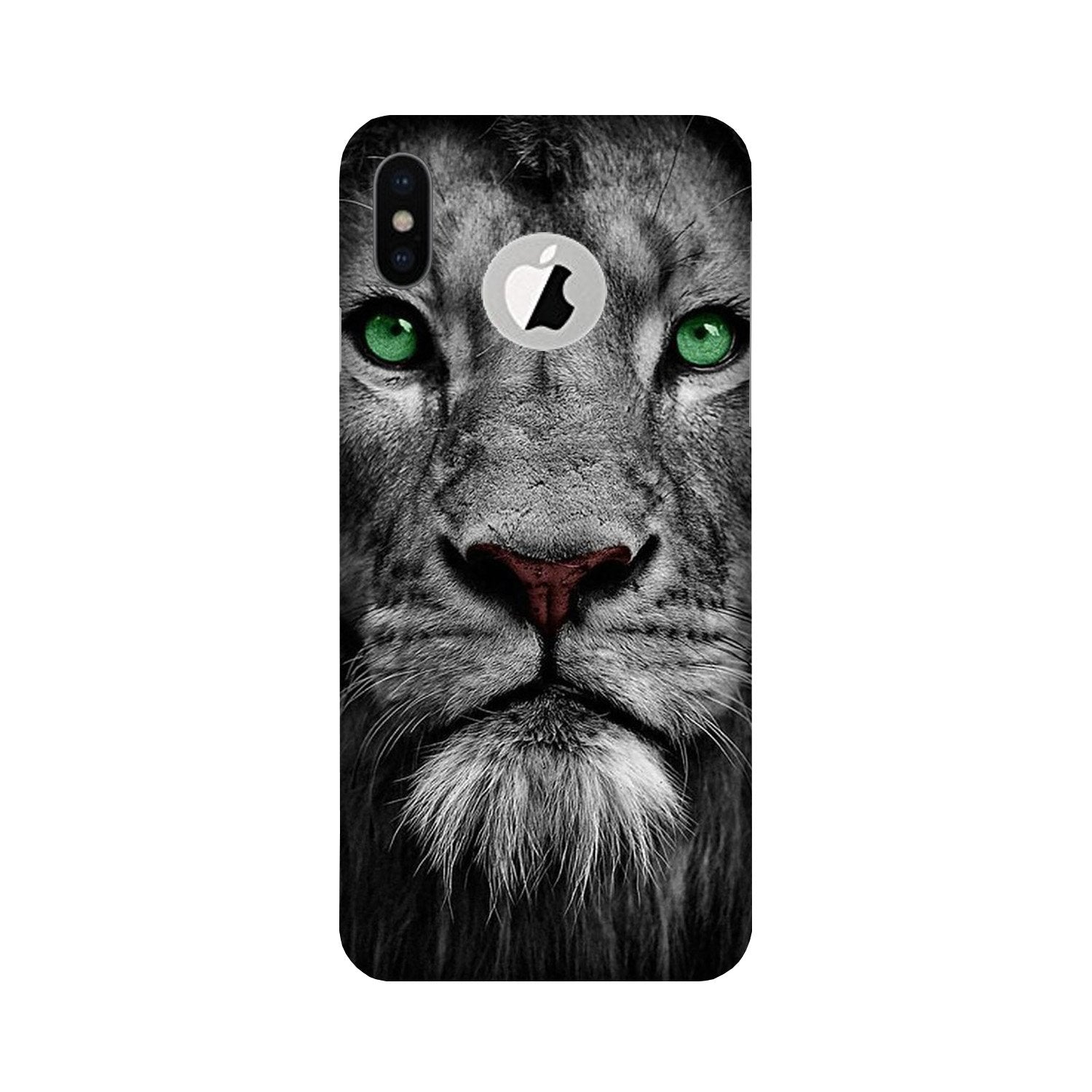 Lion Case for iPhone Xs logo cut(Design No. 272)