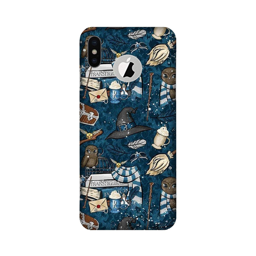 Magic Mobile Back Case for iPhone Xs Logo Cut (Design - 313)