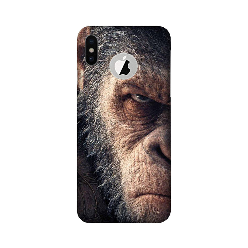 Angry Ape Mobile Back Case for iPhone Xs Logo Cut (Design - 316)