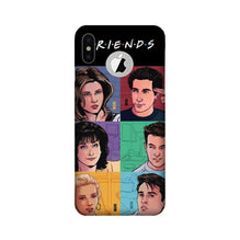 Friends Mobile Back Case for iPhone Xs Logo Cut (Design - 357)