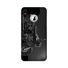 Royal Enfield Mobile Back Case for iPhone Xs Logo Cut (Design - 381)