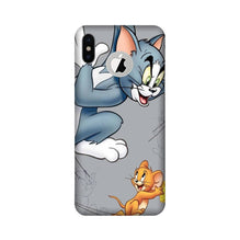 Tom n Jerry Mobile Back Case for iPhone Xs Logo Cut (Design - 399)