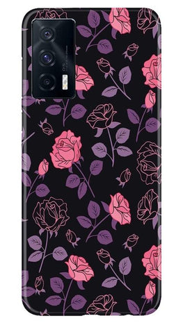 Rose Pattern Case for Vivo iQOO 7