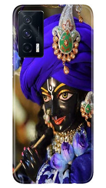 Lord Krishna4 Mobile Back Case for Vivo iQOO 7 (Design - 19)