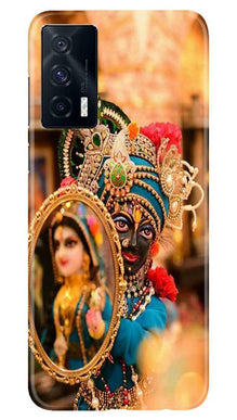 Lord Krishna5 Mobile Back Case for Vivo iQOO 7 (Design - 20)