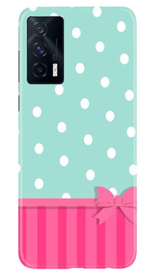 Gift Wrap Mobile Back Case for Vivo iQOO 7 (Design - 30)