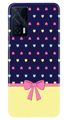 Gift Wrap5 Mobile Back Case for Vivo iQOO 7 (Design - 40)