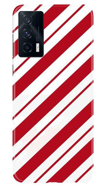 Red White Mobile Back Case for Vivo iQOO 7 (Design - 44)