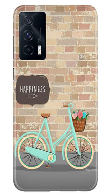 Happiness Mobile Back Case for Vivo iQOO 7 (Design - 53)