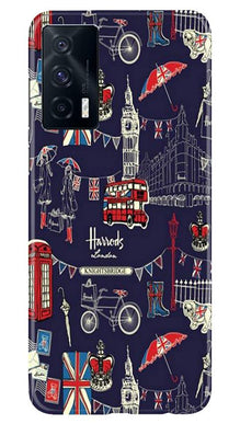 Love London Mobile Back Case for Vivo iQOO 7 (Design - 75)