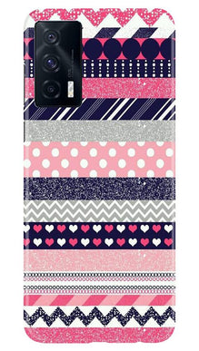 Pattern3 Mobile Back Case for Vivo iQOO 7 (Design - 90)