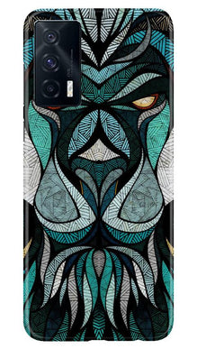 Lion Mobile Back Case for Vivo iQOO 7 (Design - 97)