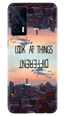 Look at things different Mobile Back Case for Vivo iQOO 7 (Design - 99)