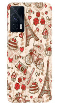 Love Paris Case for Vivo iQ007  (Design - 103)