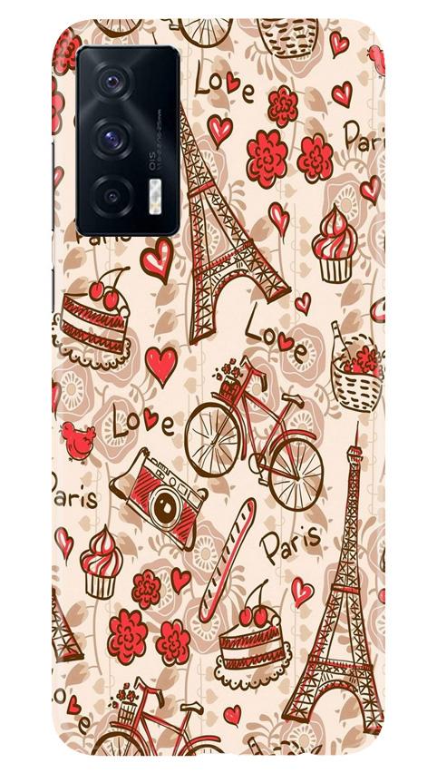 Love Paris Case for Vivo iQ007  (Design - 103)