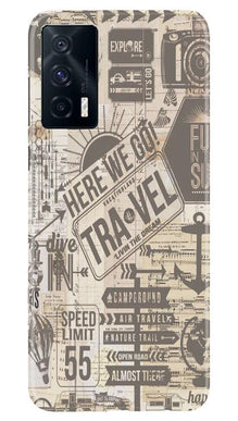 Travel Mobile Back Case for Vivo iQOO 7  (Design - 104)