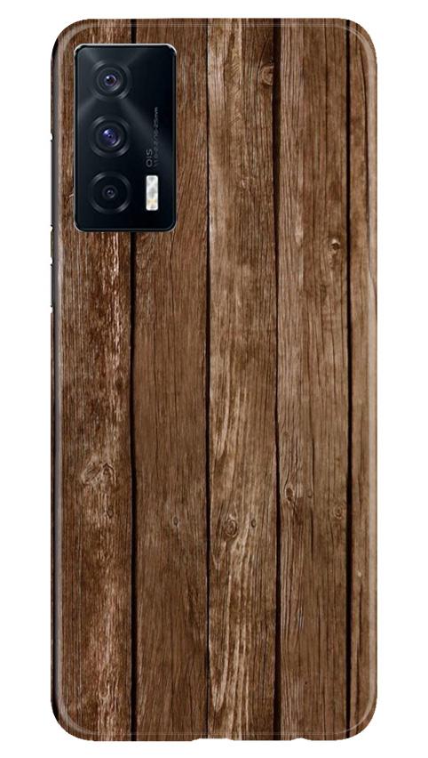 Wooden Look Case for Vivo iQOO 7  (Design - 112)