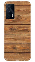 Wooden Look Case for Vivo iQ007  (Design - 113)