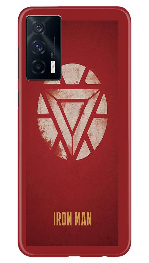 Iron Man Superhero Case for Vivo iQOO 7  (Design - 115)