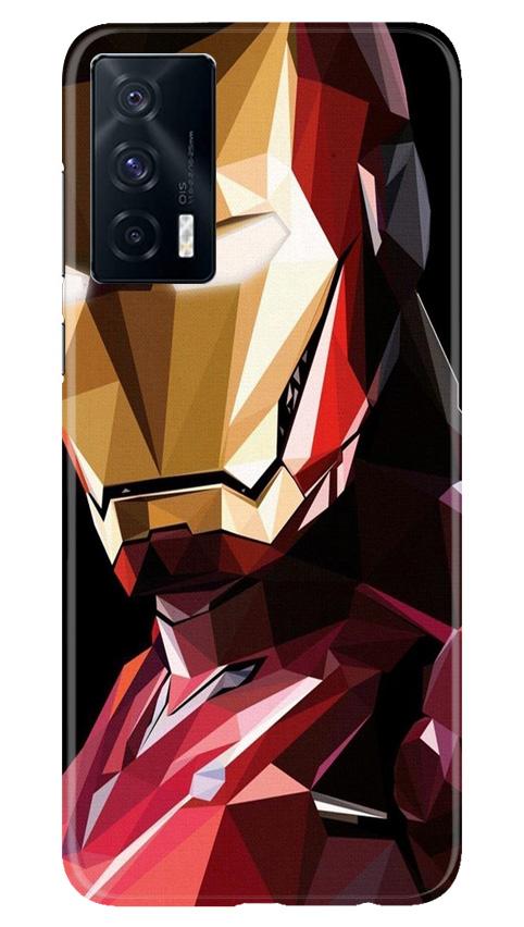 Iron Man Superhero Case for Vivo iQOO 7  (Design - 122)