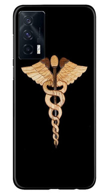 Doctor Logo Mobile Back Case for Vivo iQOO 7  (Design - 134)