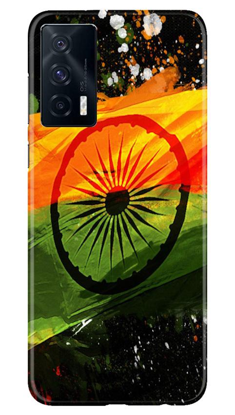 Indian Flag Case for Vivo iQOO 7  (Design - 137)