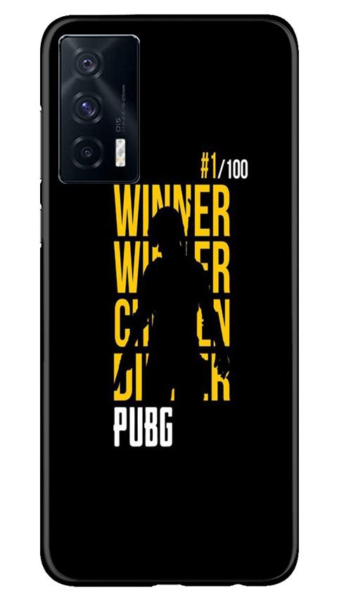 Pubg Winner Winner Case for Vivo iQOO 7  (Design - 177)