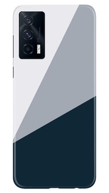 Blue Shade Mobile Back Case for Vivo iQOO 7 (Design - 182)