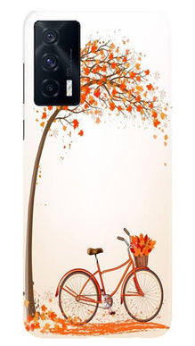 Bicycle Mobile Back Case for Vivo iQOO 7 (Design - 192)