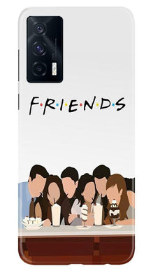 Friends Mobile Back Case for Vivo iQOO 7 (Design - 200)