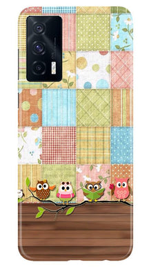 Owls Mobile Back Case for Vivo iQOO 7 (Design - 202)