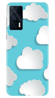Clouds Mobile Back Case for Vivo iQOO 7 (Design - 210)