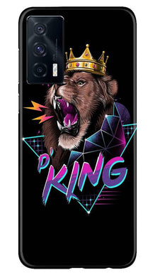 Lion King Mobile Back Case for Vivo iQOO 7 (Design - 219)
