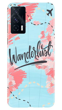 Wonderlust Travel Mobile Back Case for Vivo iQOO 7 (Design - 223)