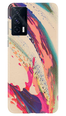 Modern Art Mobile Back Case for Vivo iQOO 7 (Design - 234)