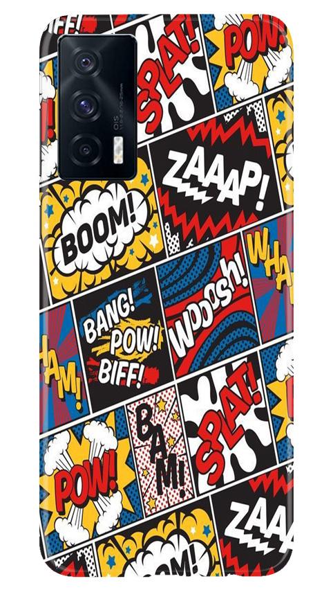 Boom Mobile Back Case for Vivo iQOO 7 (Design - 302)