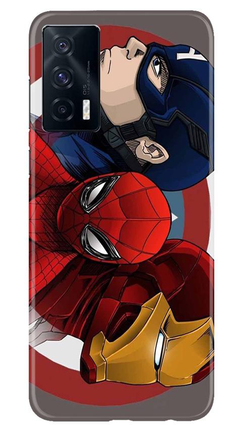 Superhero Mobile Back Case for Vivo iQOO 7 (Design - 311)