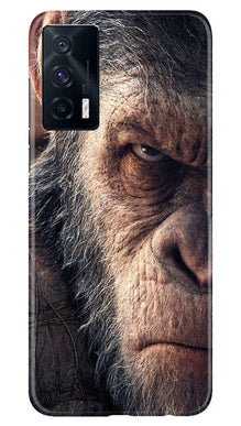 Angry Ape Mobile Back Case for Vivo iQOO 7 (Design - 316)