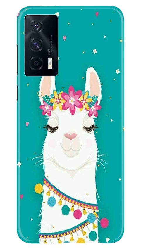 Camel Mobile Back Case for Vivo iQOO 7 (Design - 331)