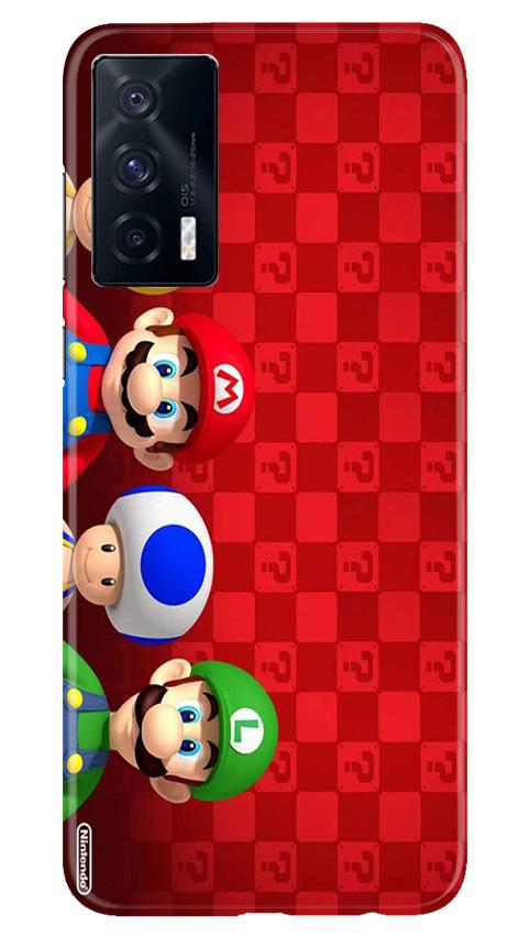 Mario Mobile Back Case for Vivo iQOO 7 (Design - 337)