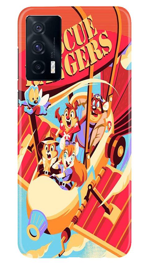 Rescue Rangers Mobile Back Case for Vivo iQOO 7 (Design - 341)