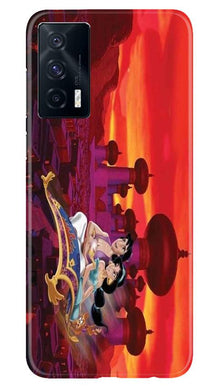 Aladdin Mobile Back Case for Vivo iQOO 7 (Design - 345)