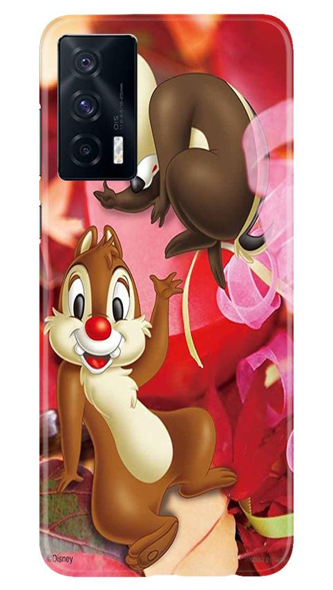 Chip n Dale Mobile Back Case for Vivo iQOO 7 (Design - 349)